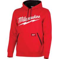 Midweight Pullover Hoodie with Milwaukee&reg; Logo, Men's, Small, Red WestPier