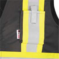7729 Veste r&eacute;sistante aux arcs &eacute;lectriques FR-Tech, Petit, Noir, 10 cal/cm² WestPier