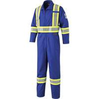 7704 FR-Tech&reg; High-Visibility Coveralls, Size 42, Royal Blue, 10 cal/cm²/9.7 cal/cm² WestPier