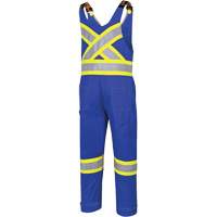 7714 FR-Tech&reg; Flame-Resistant Overalls, Small, Royal Blue WestPier