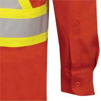 7743 Chemise de s&eacute;curit&eacute; ignifug&eacute;e FR-Tech, Petit, Orange haute visibilit&eacute; WestPier