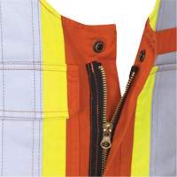 7712 FR-Tech&reg; Flame-Resistant Overalls, Small, High Visibility Orange WestPier