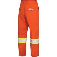 7763 FR-Tech&reg; 88/12 Arc Rated High-Visibility Safety Pants, 30, x 30, High Visibility Orange, 9.7 cal/cm² WestPier