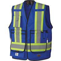 7733 Veste d'arpenteur ignifuge et r&eacute;sistant aux arcs &eacute;lectriques FR-Tech, Petit, Bleu royal, 9,7 cal/cm² WestPier