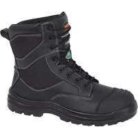 1050 Black Composite Safety Work Boots, Leather, Size 14, Impermeable WestPier