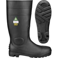 Safety Boots, PVC, Steel Toe, Size 3 SHE683 | WestPier