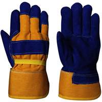 Insulated Fitter's Gloves, One Size, Split Cowhide Palm, Boa Inner Lining SHE773 | WestPier