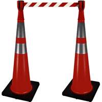 Traffic Cone Topper with 10' Barricade Tape SHE786 | WestPier
