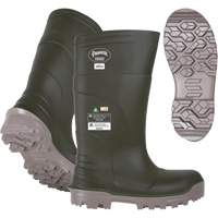 Pioneer Ultra Boots, Polyurethane, Steel/Composite Toe, Size 6, Puncture Resistant Sole SHE817 | WestPier