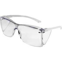 Guest-Gard OTG Safety Glasses, Clear Lens, ANSI Z87+/Meets/Exceeds CSA Z94.3 WestPier