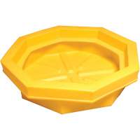 Ultra-Drum Tray sans grille, 32" lo x 32" la x 8,1" h, Cap. de d&eacute;versement 22,8 gal. US WestPier