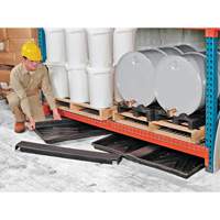 Ultra-Rack Containment Tray – plateau triple, 72" lo x 44" la x 2,8" h, Cap. de d&eacute;versement 24 gal. US WestPier