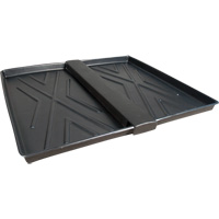 Ultra-Rack Containment Tray – plateau double, 48" lo x 44" la x 2,8" h, Cap. de d&eacute;versement 16 gal. US WestPier
