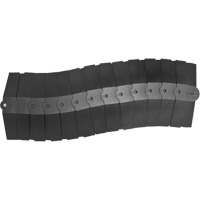 Medium Ultra-Sidewinder Cable Protection System&reg; with Endcaps, 33" x 9.8" x 1.4", 260 lbs. (0.13 tons) WestPier