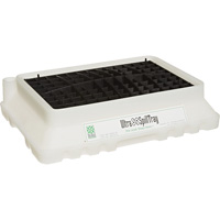 P2 Ultra-Spill Tray, 17" lo x 12" la x 4" h, Cap. de d&eacute;versement 1,8 gal. US WestPier