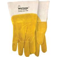 Ram Tough Welding Gloves, Goat Grain/Split Cowhide, Size Medium WestPier