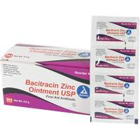 Bacitracin Zinc First Aid Packets, Ointment, Antibiotic SHG029 | WestPier