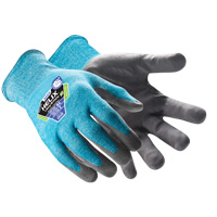 Helix&reg; 3055 Bamboo TwinFlex&reg; Cut-Resistant Gloves, Size 5/2X-Small, 18 Gauge, Nitrile Coated, HPPE/Polyamide Shell, ASTM ANSI Level A4 WestPier