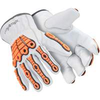 Chrome SLT&reg; 4060 Impact Gloves, 6/X-Small, Goatskin Palm, Slip-On Cuff WestPier