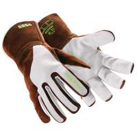 HeatArmor&reg; 5054 Welding Gloves, Grain Goatskin, Size Small/7 WestPier