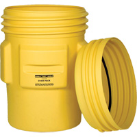 Overpack Plastic Drum Barrel, 95 US gal., Stationary WestPier