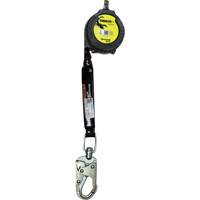Miller TurboLite+ Scorpion Personal Fall Limiter, 9', Web, Swivel WestPier