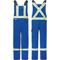Westex&reg; DH Antistatic 6.5 oz. Flame Resistant Bib Pants, Small, Royal Blue WestPier