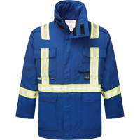 Parka isol&eacute;, antistatique et ignifuge  6,5 oz Westex DH, Petit, Bleu royal WestPier