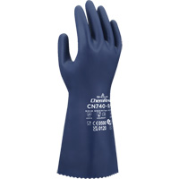 CN740 Chemical-Resistant Gloves, Size Small/7, 13" L, Nitrile, 15-mil WestPier