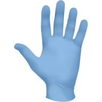 7005PF Disposable Gloves, 7/Small, Nitrile, 4-mil, Powder-Free, Blue SHG873 | WestPier