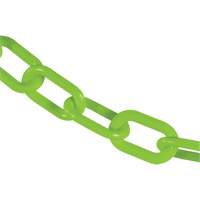 Heavy-Duty Plastic Safety Chain, Green SHH019 | WestPier