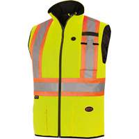 Waterproof Insulated Heated Safety Vest, Unisex, Small, High-Visibility Lime-Yellow SHH593 | WestPier