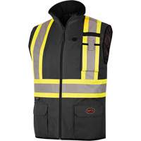 Waterproof Insulated Heated Safety Vest, Unisex, Small, Black SHH600 | WestPier