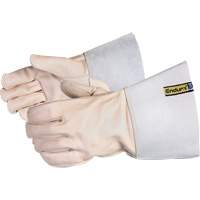 Welder's Gloves with Kevlar<sup>®</sup> Sewn Out-Seams, Split Cowhide, Size 8 SHI445 | WestPier