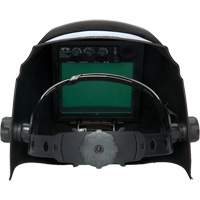 Leadhead&reg; Auto Darkening Welding Helmet, 3.8" L x 3.4" W View Area, 9 - 13 Shade Range, Black WestPier