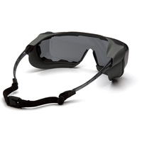 Cappture Plus Safety Goggles, Grey Lens, Anti-Fog, Closed Vent WestPier