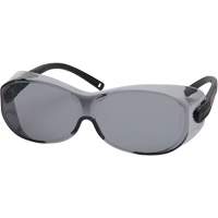 OTS&reg; XL Safety Glasses, Grey Lens, Anti-Scratch, ANSI Z87+/Meets/Exceeds CSA Z94.3 WestPier