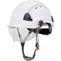 Fibre Metal Safety Helmet, Non-Vented, Ratchet, White SHJ271 | WestPier