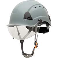 Fibre Metal Safety Helmet, Non-Vented, Ratchet, Grey SHJ275 | WestPier