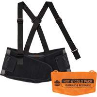 Proflex 1675 Back Support Brace with Cooling/Warming Pack, Spandex, X-Small SHJ462 | WestPier