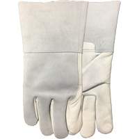 2757E Fabulous Fabricator Fitter's Gloves, Small, Grain Cowhide Palm, Cotton Fleece Inner Lining SHJ471 | WestPier