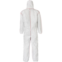 SFR Coveralls with Hood, Medium, White, Tyvek&reg; 400 WestPier