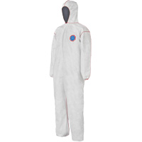 SFR Coveralls with Hood, Medium, White, Tyvek&reg; 400 WestPier