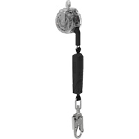 V-TEC™ 36CS Personal Fall Limiter-Cable, 10', Galvanized Steel, Swivel SHJ658 | WestPier