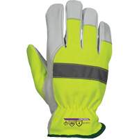 Endura<sup>®</sup> High-Visibility Cut-Resistant Driver's Gloves, Size Small, 21 Gauge, Goatskin Shell, ASTM ANSI Level A6 SHJ684 | WestPier