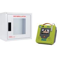 AED Plus<sup>®</sup> Defibrillator & Wall Cabinet Kit, Semi-Automatic, French, Class 4 SHJ774 | WestPier