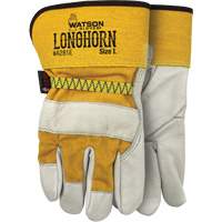 Longhorn Gloves, Large, Grain Cowhide Palm WestPier