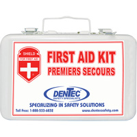 Shield™ First Aid Kit, CSA Type 1 Personal, Personal (1 Worker), Metal Box SHJ844 | WestPier