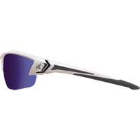 Khor G2 Safety Glasses, Blue Mirror Lens, Anti-Scratch/Polarized, ANSI Z87+/MCEPS GL-PD 10-12/Meets/Exceeds CSA Z94.3 WestPier