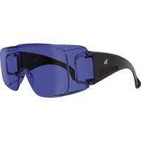 Ossa Safety Glasses, Blue Lens, Anti-Scratch Coating, ANSI Z87+/CSA Z94.3/MCEPS GL-PD 10-12 SHJ966 | WestPier